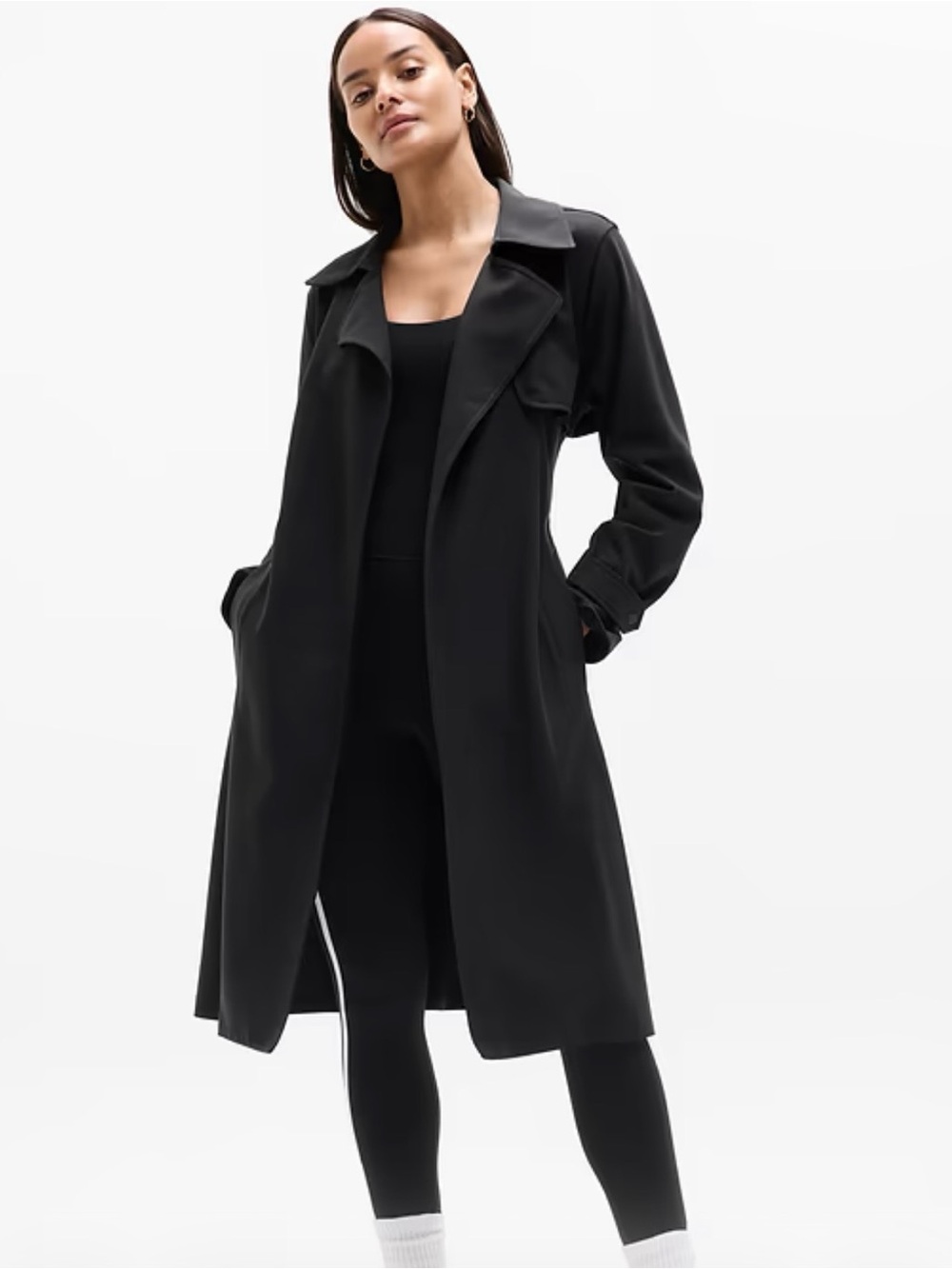 Brand New Athleta Stellar Trench Coat